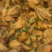 Carry cuisses et hanches de poulet