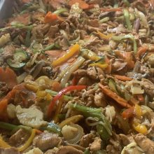 Chop suey poulet